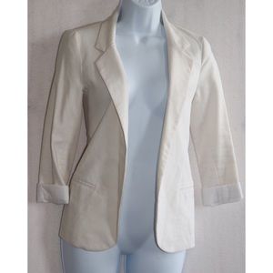 Love...ady Linen Blend Blazer Size XS